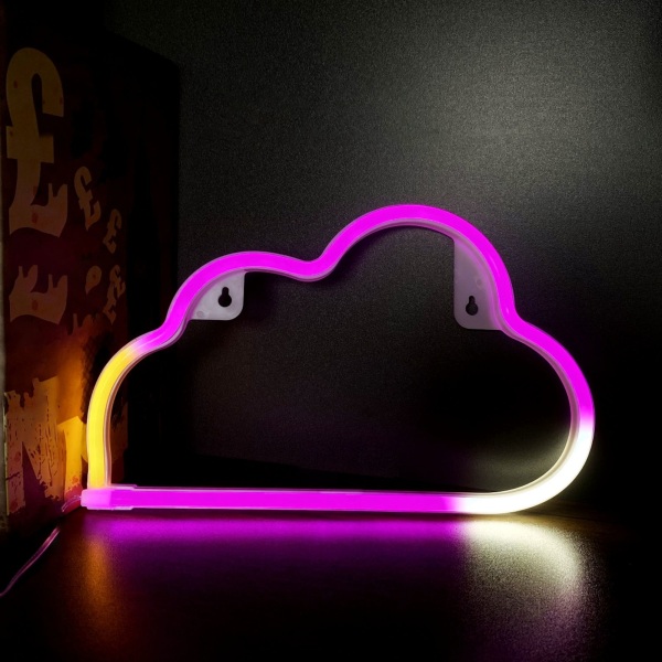 Neon Light Led Wall Night Light for Bedroom Teen Girl Kid Room Decoration Christmas Birthday Wedding Party