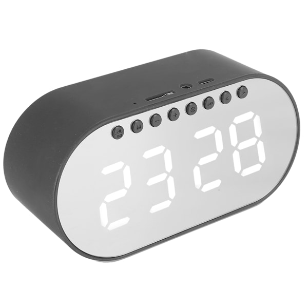 Hushållstrådlös väckarklockshögtalare Mini bärbar justerbar digital displayhögtalare
