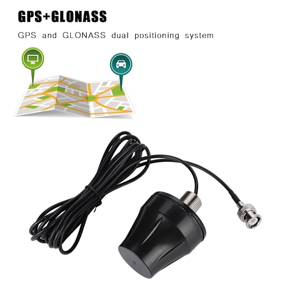 GPS+GLONASS Dual System Bilnavigation Positioneringsantenne 1575.42 ± 2MHZ / 1602 ± 2MHZ
