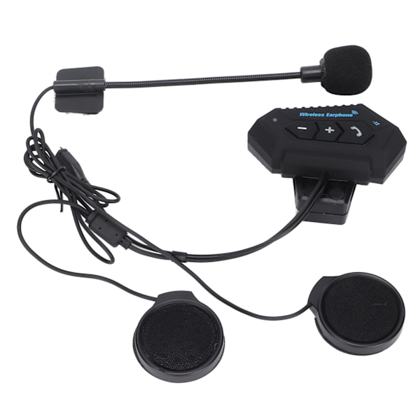 Hjelm Bluetooth Intercom Headset Ridning Hjelm Bluetooth 5.0 Musik Intercom Headset