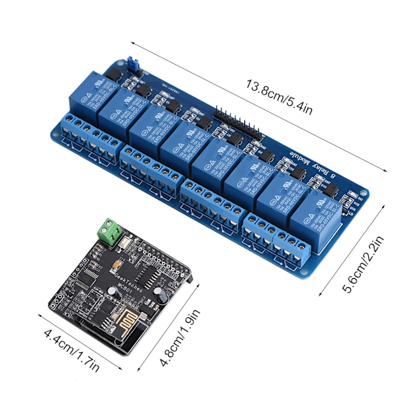 DIY WIFI Nätverks IO Fjärrkontroll + 8-CH Relä för Arduino Utvecklingskort