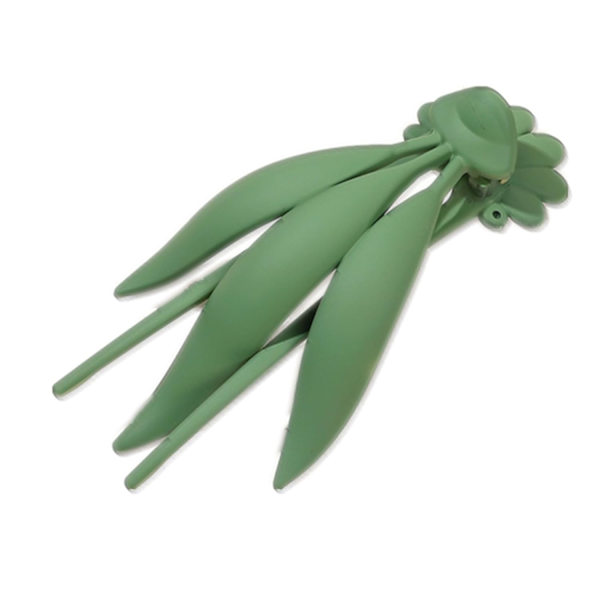 Skrub blomst andebilleklemme, baghovedskive hårnål, enkel klemme hår gribe hovedbeklædning green