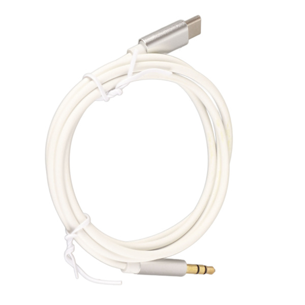 USB C - 3,5 mm:n ääniliitäntäkaapeli, vakaa tyypin C - 3,5 mm:n kuulokeliitäntäkaapeli autoon ja kotiin