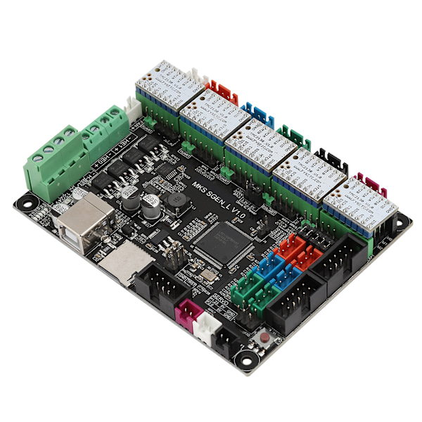 3D-tulostin Emolevyn osat MKS SGen-L + TMC2130x5 askelmoottorin ohjain XYZ/Delta