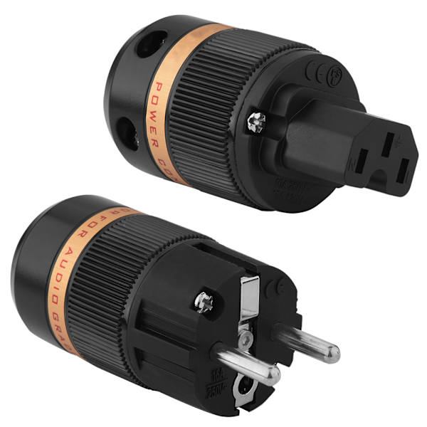 VE501s   VF501S VIBORG Aluminium Shell Pure Copper Power Plug IEC Connector