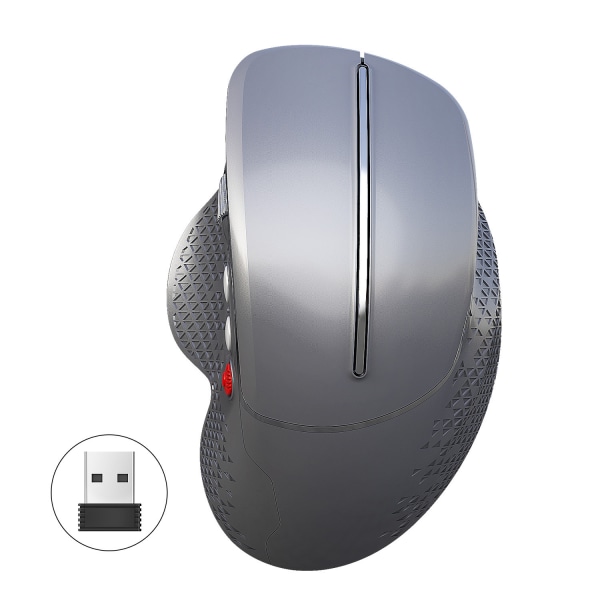 2.4G Ergonomisk Trackball Handhållen Finger USB-mus Trådlös Optisk Resa DPI-möss för PC Laptop Mac