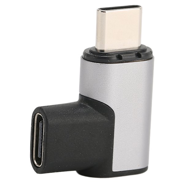USB C 3.1 Magnetisk Adapter Höger Vinkel Bärbar Mini PD 100W Snabbladdning 10Gbps Hög Hastighet 4K 60Hz Adapter