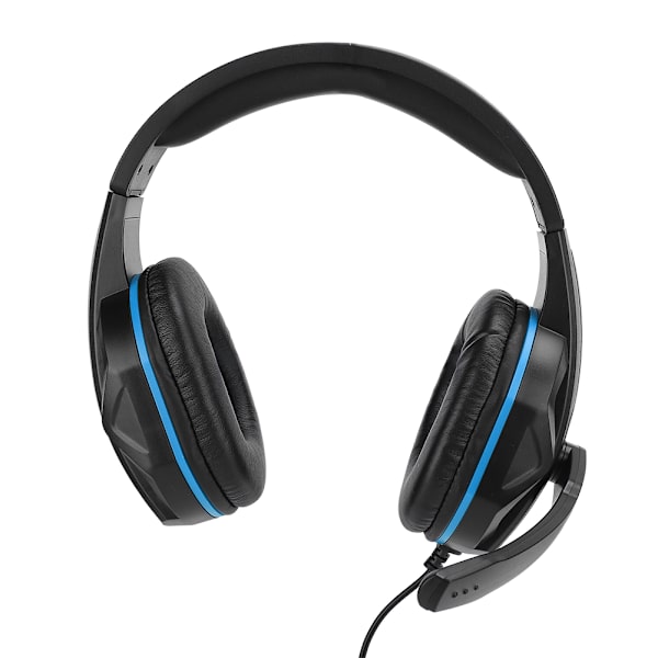 SEZ-881 ABS Lättviktsmikrofon Gaming Headset Brusreducering 3,5 mm Hörlurar Utrustning för Xboxone/PS4Blå