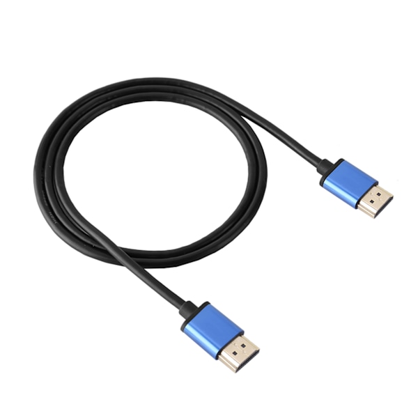 1920x1080P HDMI Cable Aluminum Alloy 4mm Diameter 0.9m