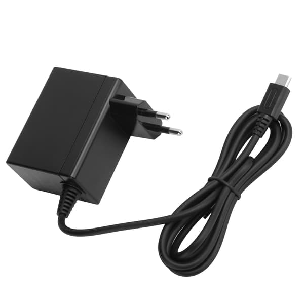 AC-adapterlader for SWITCH lite-spillkonsoll, ladestøtte for TV-modus 100‑240VEU-plugg