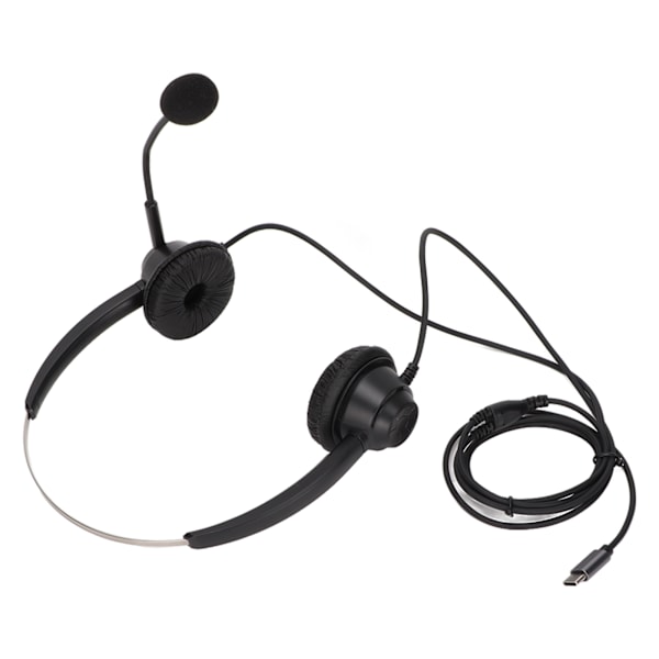 H360TYPEC Binaural Business Headset Dobbeltsidet Headset til Call Center Online Kursus Konferenceopkald