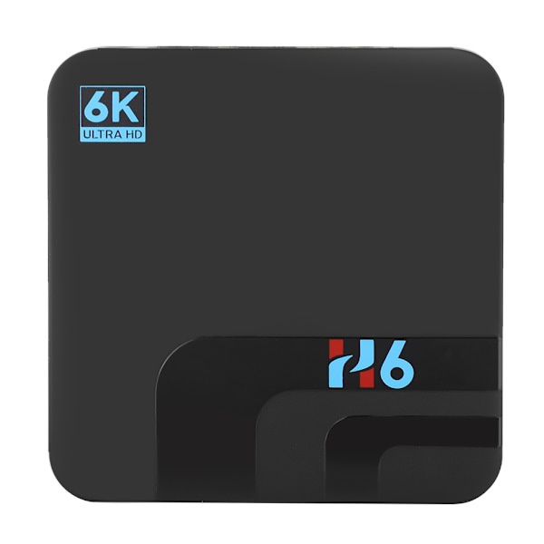 H6 2+16G Set top TV Box VP9 ProfilE 2 H.265 Videodekodning til Android 9.0