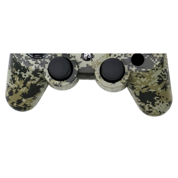 Trådløs PS3-controller, professionel PS3-gamepad, touchpanel-joypad med dobbelt vibration, Bluetooth-spilcontrollere camouflage