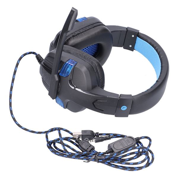 SY860MV Gaming Headset Trådbundet Gaming Hörlurar med Mikrofon för PS4 Controller