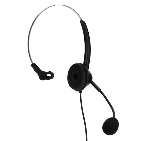 H360PCVA 3,5 mm PC-headset forretningshodetelefoner Monaural-hodetelefoner med volumkontroll for webinar-kontor-klasserom-hjem