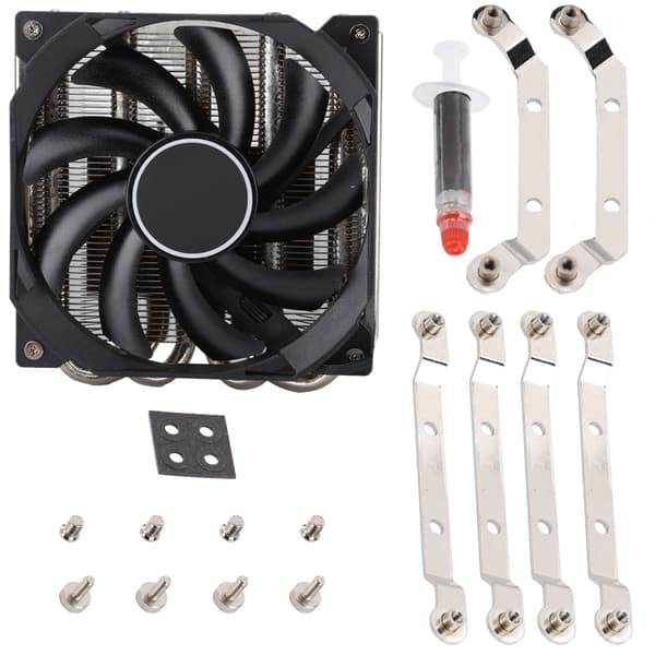 IS-30 CPU-radiator Smart Mute-vifte Støtter AM4 Multiplatform CPU-kjøler