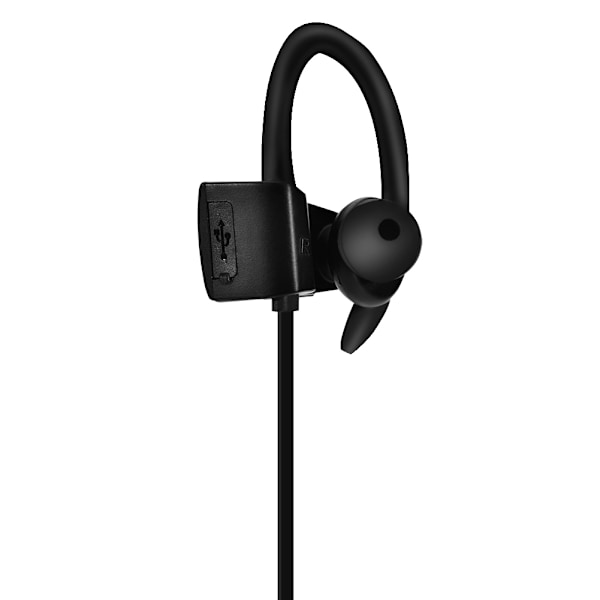 Trådløse sports Bluetooth-hovedtelefoner EAr-krog håndfri øretelefon stereo headset sort