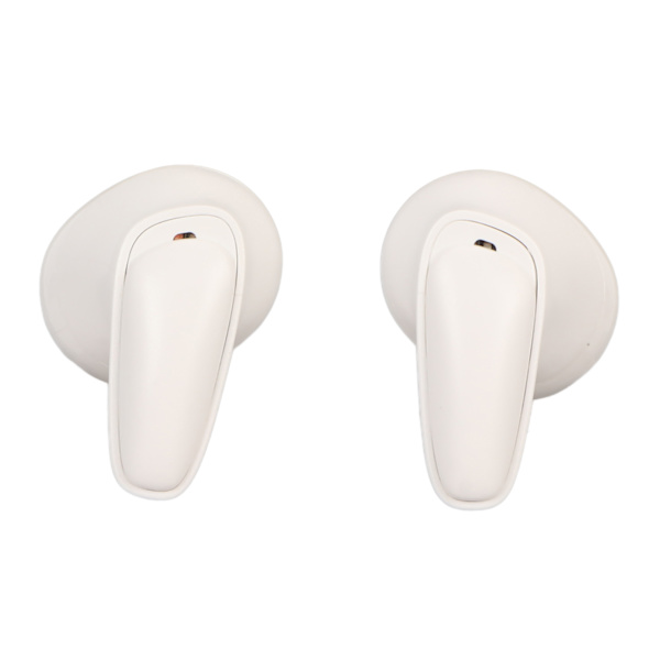 Bluetooth Oversætter Earbuds Støjreduktion 74 Sprog 70 Accenter Trådløse Oversætter Earbuds med Digitalt Display Hvid