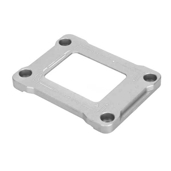 LGA170 bøyningskorrigerende spenne Profesjonell CPU bøyningskorrigerende ramme med termisk pasta for Intel 13. og 12. generasjon sølv