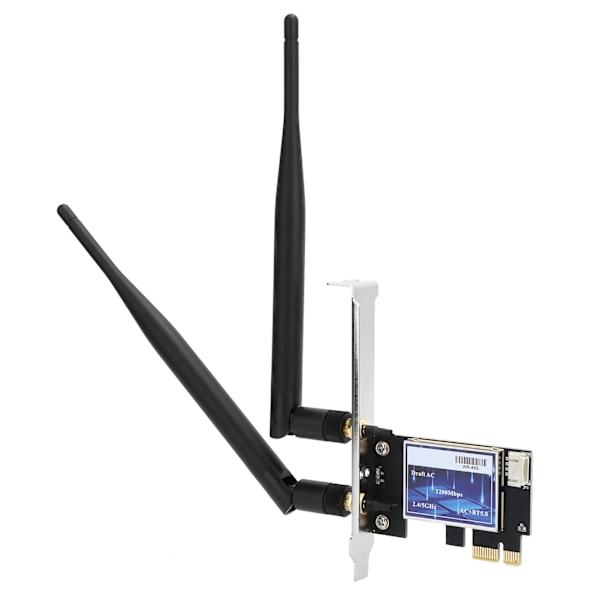WRRealtek RTL8822CE Bluetooth 5.0 2.4GHz 5GHz PCI1X Trådløs Netværksadapter
