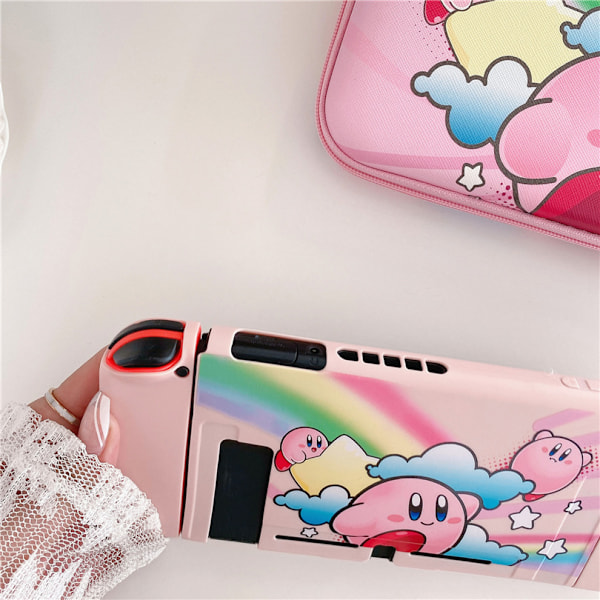 Etui for Nintendo Switch, Hard Shell Dockable Protective Case Cover for Switch og JoyCon Controller