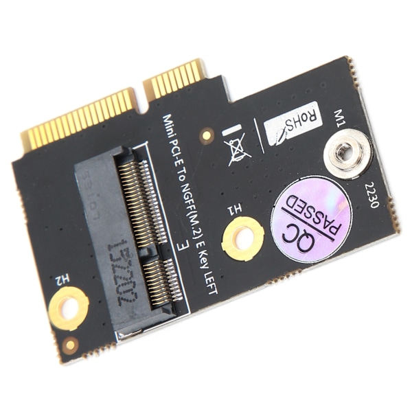 M.2 NGFF Key E - LowProfile Mini PCIE -sovitin Wifi intel AX200/Lenovo Y510P -laitteille