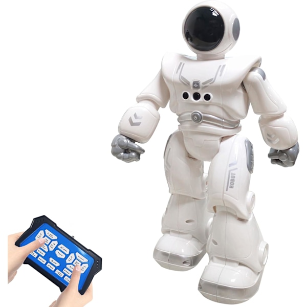Fjärrkontrollrobotleksak för barn, astronaut RC-robotleksak, geststyrningsrobot, infraröd kontrollrobot, dansande sångrobot, bästa presenter