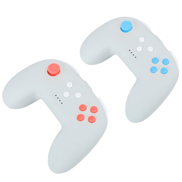 Trådløs Bluetooth Gamepad for Switch Pro Mini Grip Håndtak for NS Lite Dobbel VibrasjonLys Grå