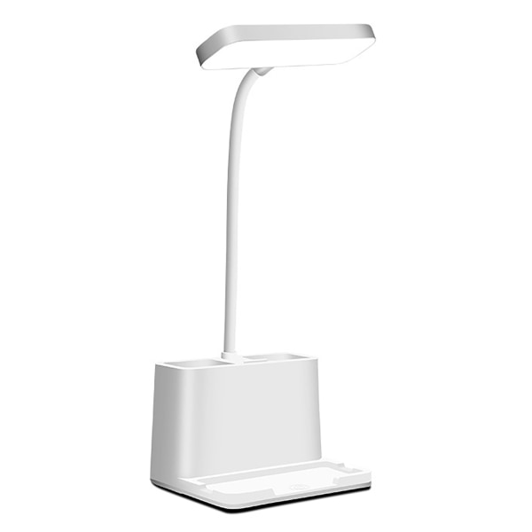 Läslampa för barn 3 LED-lägen Stabil bas Flexibel svanhals USB laddning Barn skrivbordslampa för studenter Studiearbete