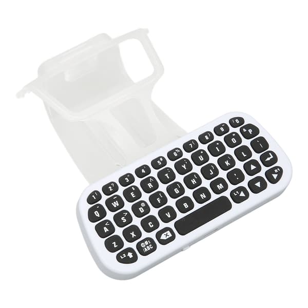 Kontroller Tastatur Professionel Chat Vioce Trådløs Bluetooth Controller Keypad med Clip Holder til PS5 Controller
