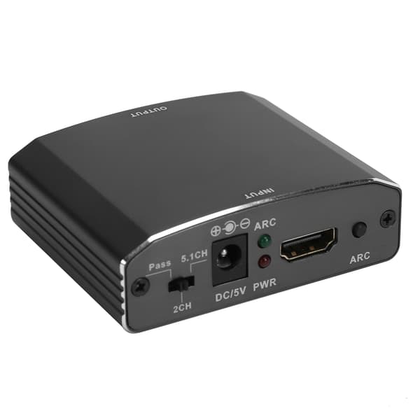Audiokonverter Högupplöst Multimedia Interface Display Enhetssignal Extractor SeparatorUK-kontakt