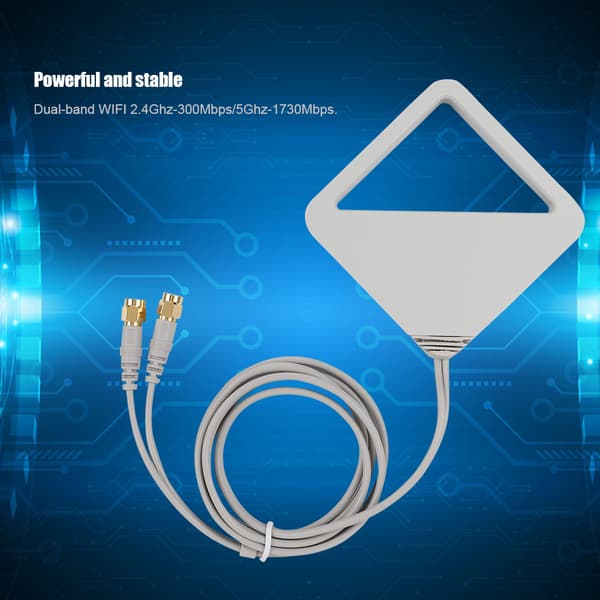 For Intel 9260AC Dual-band Wireless Bluetooth PCI-E Desktop Network Card med lang antenne
