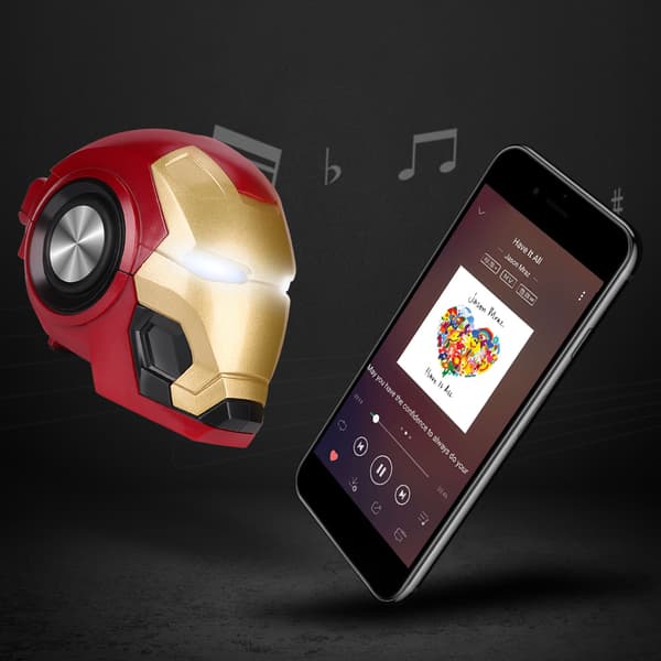 Högkvalitativ bärbar tecknad mini Bluetooth-högtalare stödjer AUX/Bluetooth/USB
