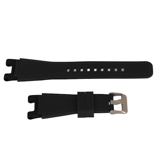 Silikon myk armbåndsrem Sport Watch Band Strap for Amazfit TRex TRex Pro Smartwatch(Svart )