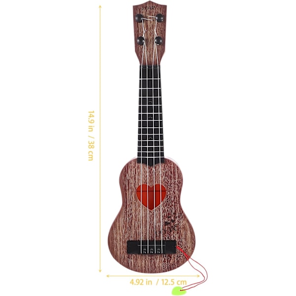 Ukulele Leksak Ukuleles för Barn Nybörjare Ukuleles Barn Trä Gitarr Barn Gitarr Leksak Gitarr Småbarn Gitarr Småbarn Ukuleles Gitarr Ukuleles för Nybörjare