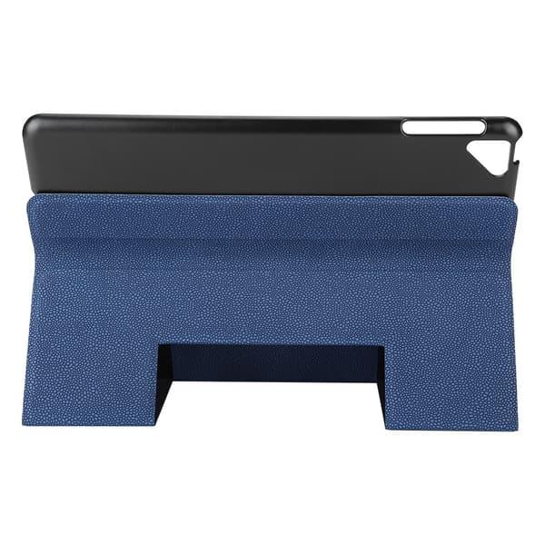 Bluetooth Tablet PC Trådløst Folio Etui Tastatur Til Apple iPad Pro 9.7-tommer (Blå)