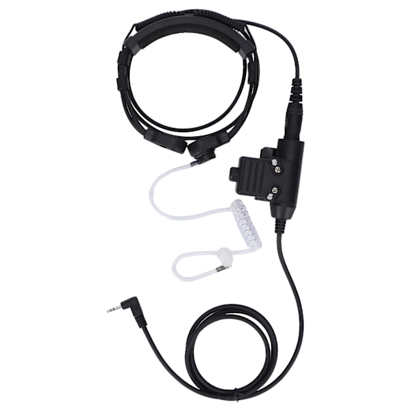 U94 PTT-hodesett-system adapter U94 PTT-strupemikrofon-hodesett for Motorola T5428 6200C T80 og andre 2,5 mm 2-veis radio