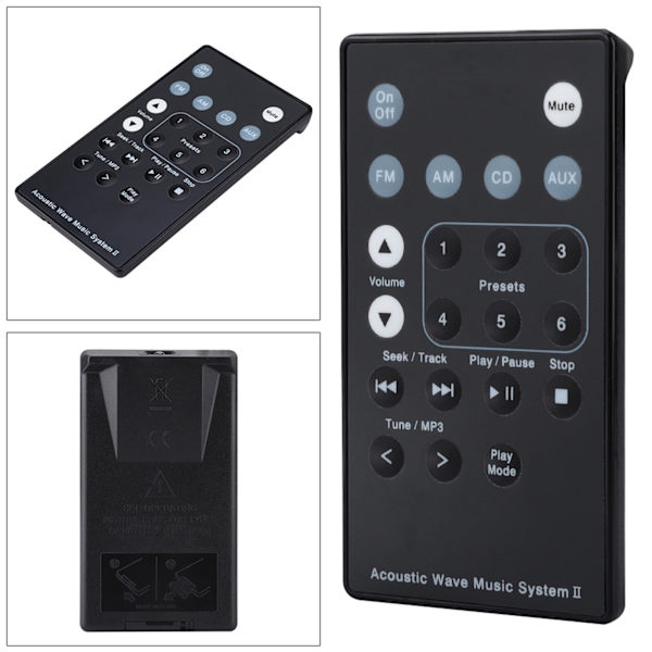 Ersättningsfjärrkontroll för b5 Wave Music System Radio CD