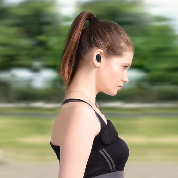 Mini Earpod Bluetooth 4.1 Mer Stabil & Lengre Musikkavspilling Bluetooth Earpod for Telefoner/ PC
