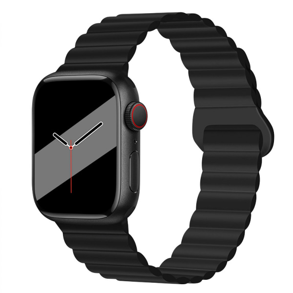 Kompatibel med Apple Watch Band 42mm 44mm 45mm, för iWatch Series 8/7/6/5/4/3/2/1/SE, Magnetiska band för Apple Watch Band