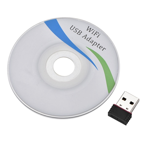 Mini USB -langaton sovitin verkkokortti USB 2.0 Wifi Dongle 2.4HHz 600Mbps WIN/MAC