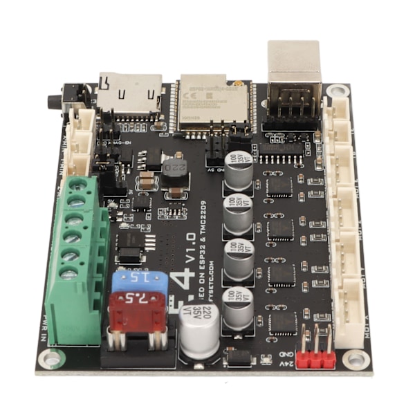 3D-skrivarmoderkort 240 MHz 12 V till 24 V stödjer WiFi Bluetooth E4 V1.0 ESP32 styrkort