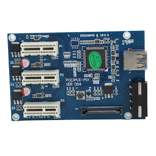 PCIE-udvidelseskit Express-adapterkort-switch-riserkort 1X til 3X med USB-kabel