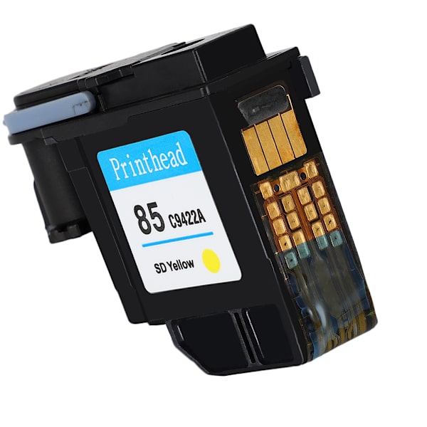 For HP85 Høj Kvalitet Blæk Print Hoved Udskiftning til Designjet 30/90R/130 (Gul C9422A)