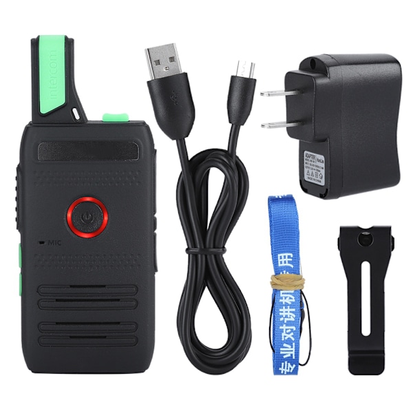 Bärbar handhållen ultratunn affärsradio Smart Walkie Talkie