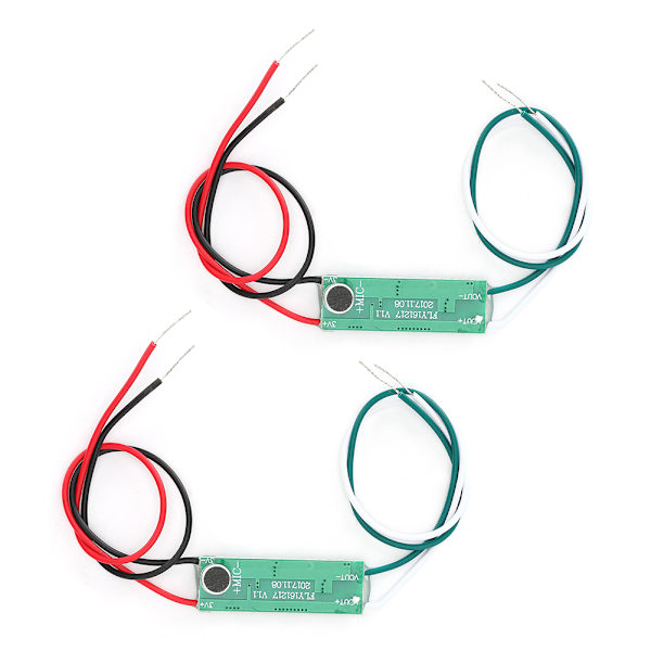2 st röststyrning 5 sekunder handklapp interaktion trigger timing DIY modul tillbehör
