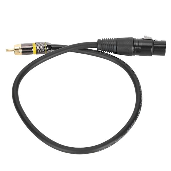 JORINDO Mikrofonikaapeli XLR naaras RCA uroskaapeli Balansoitu signaaliyhteyskaapeli JD6054‑0.5m/1.7ft