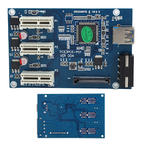 PCIE-udvidelseskit Express-adapterkort-switch-riserkort 1X til 3X med USB-kabel