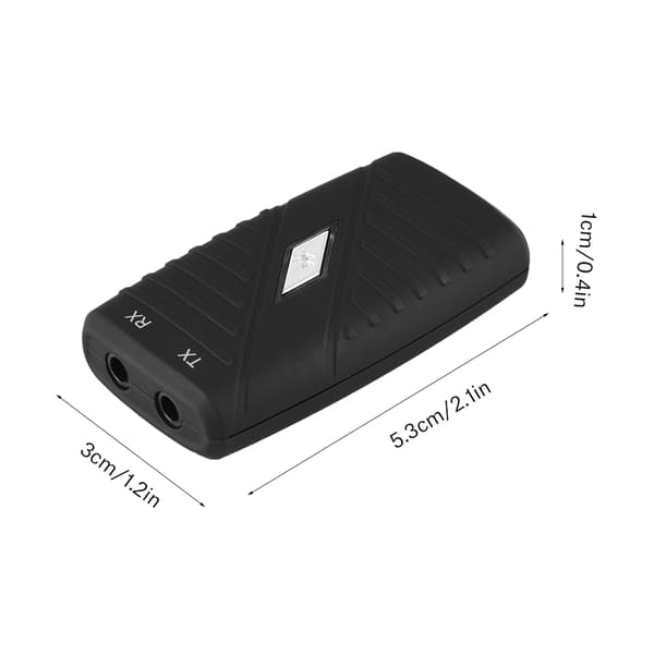 2-i-1 Mini Trådløs Lyd Musikk Adapter Bluetooth Sender Mottaker med 3,5 mm Lydkabel