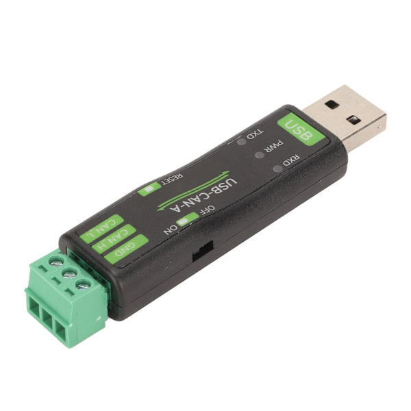 USB til CAN-adapter 5kbps til 1Mbps 4-tilstands STM32F103-chip ombord TVS USB til CAN-analysator til busdatacomputer